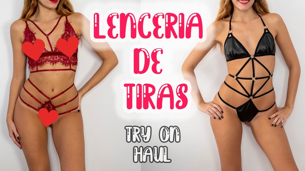 TRY ON HAUL Lencería MUY SEXY YouTube
