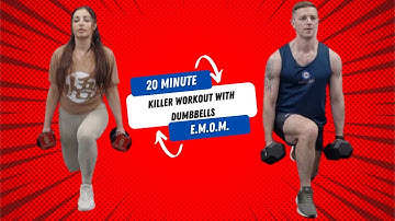 KILLER 20 MINUTE EMOM WORKOUT WITH DUMBBELLS – DESIGNED BY COACH SEAN