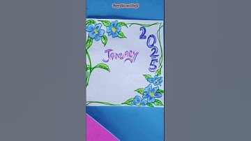 Front page design#border#design#howtodraw#pagedecoration#shortsvideo