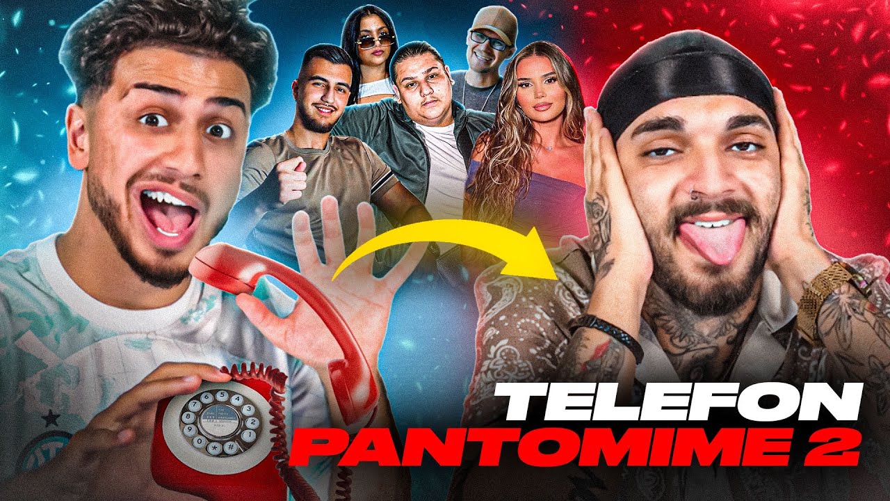 ANRUF PANTOMIME MIT ICON 6 KÜNSTLERN 🤣 Sie sind Sauer auf Emre 🤬