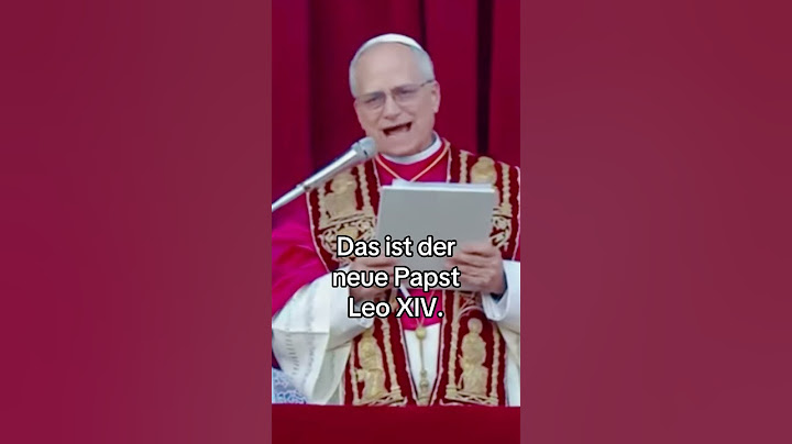 Das ist der neue Papst Leo XIV