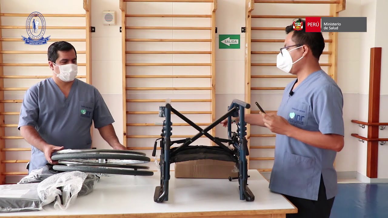 Ensamblaje de silla de ruedas estándar