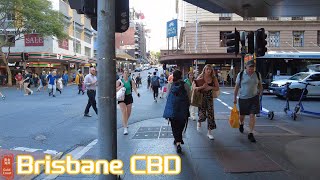 [4k] Explore Brisbane CBD Thursday 19 Oct 2023 | Brisbane| QLD | Australia