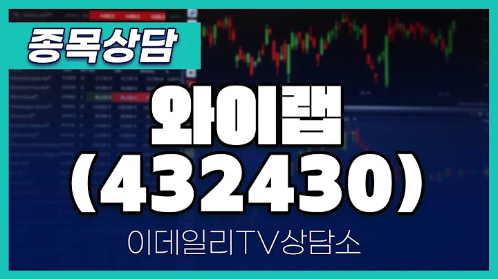 와이랩(432430) - 종목상담 문현진 멘토 (20240909)