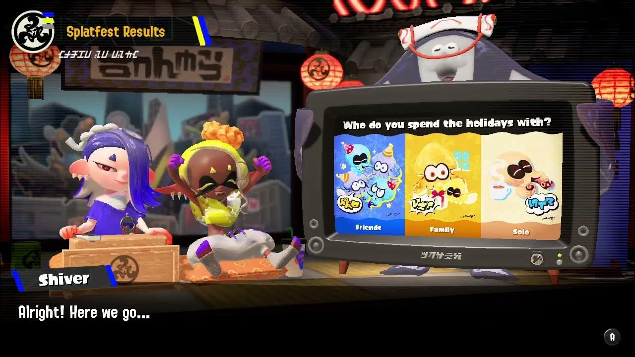 Splatoon 3™ Splatfest Results Sneak peak Conch Shells YouTube