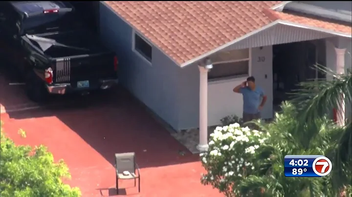 Hialeah Police standoff with armed man barricaded inside home