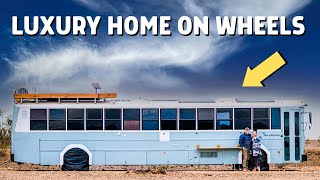 They Built the House of Their DREAMS in a School Bus by Mobile Dwellings 34,978 views 1 year ago 9 minutes, 11 seconds