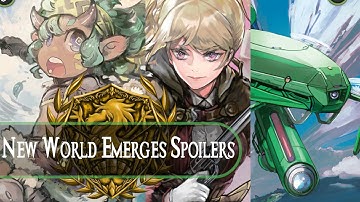 The New World Emerges! NWE EXCLUSIVE SPOILERS : Force of Will (TCG)