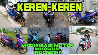 KUMPULAN MODIFIKASI MOTOR MIO SOUL INDONESIA