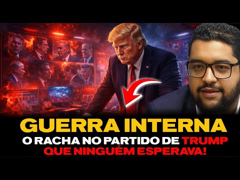 ALERTA! TRUMP ENFRENTA GUERRA INTERNA NO PARTIDO! com Paulo Henrique Phvox
