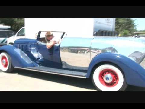 Howard Hughes 1936 Lincoln K Series Limo converted to Camera Car