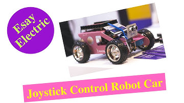 Joystick Control Robot Car With Tiva C Series TM4C123GH6PM Launchpad