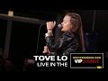 Tove Lo performs live inside the WesternUnion com VIP Lounge