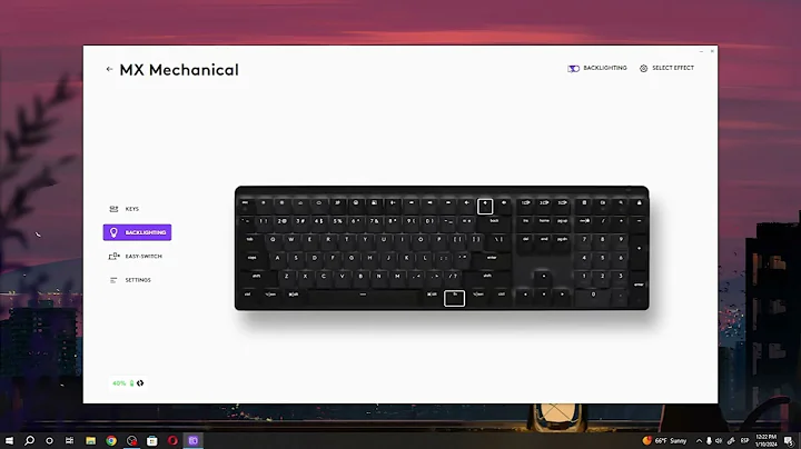How To Enable & Disable Backlighting On Logitech MX Mechanical