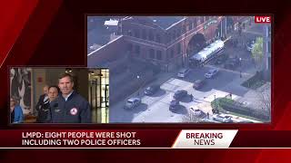BREAKING NEWS: 5 dead, 6 injured in Louisville downtown shooting