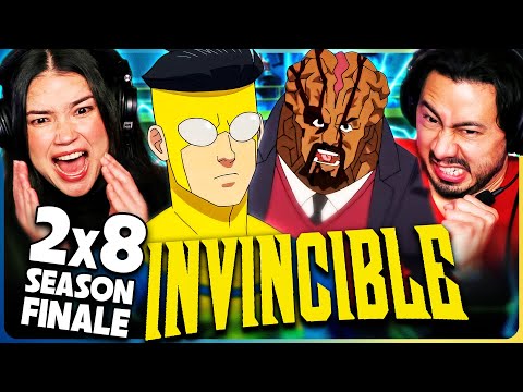 INVINCIBLE 2x8 FINALE Reaction! | "I Thought You Were Stronger" | Steven Yeun | J.K. Simmons