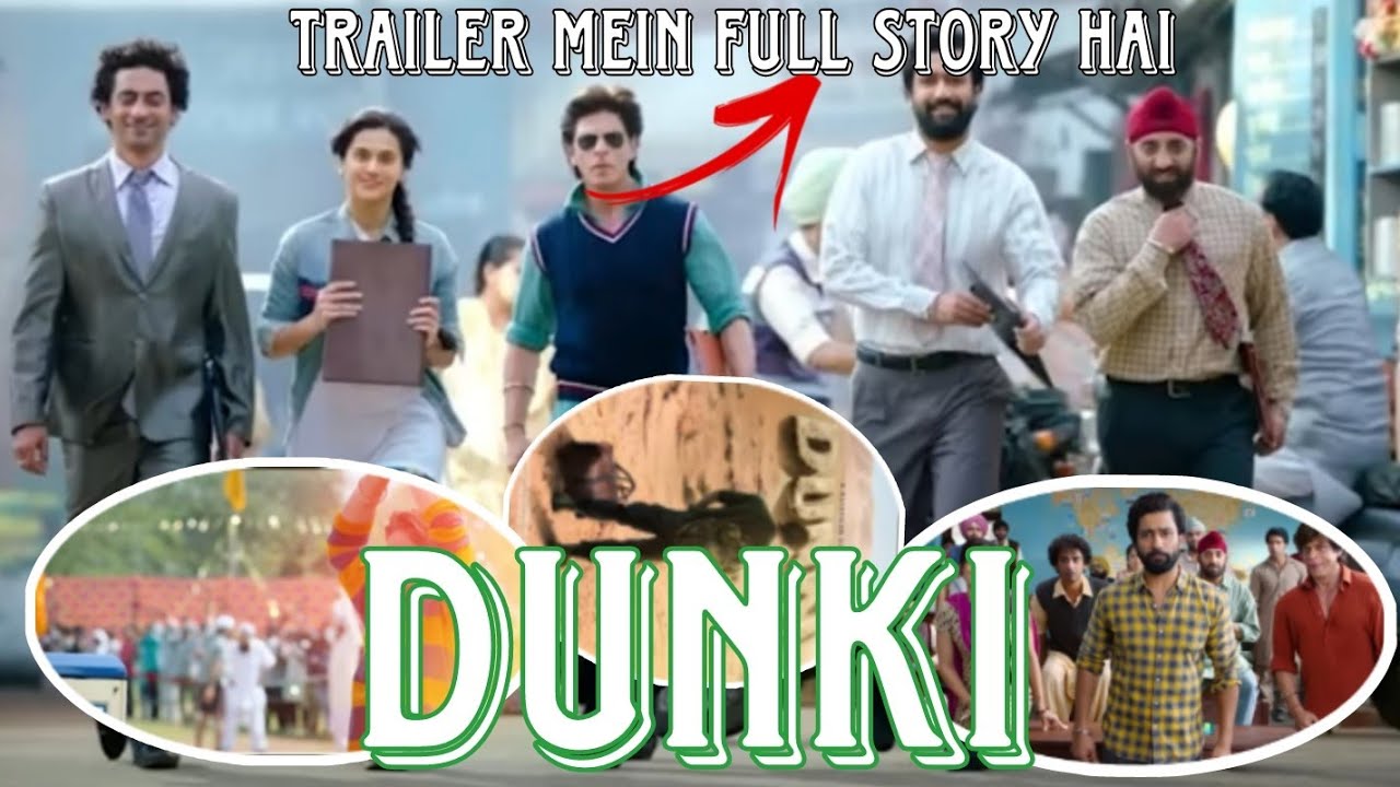 Dunki Trailer Review - Vikram Singh Rathore Is Back❗Kya  Trailer mein full movie chhupi hai ❓