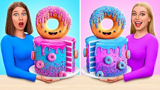 Pembe VS Mavi Kek Dekorasyon Mücadelesi Multi DO Challenge