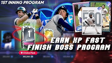 How To Earn XP FAST In MLB 21! Complete 1st Inning Program Fast! 20K XP Per Hour! MLB The Show 21