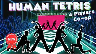 Human Tetris Immersive Interactive Warm Up The Next Part Co-Op 4 Players Full