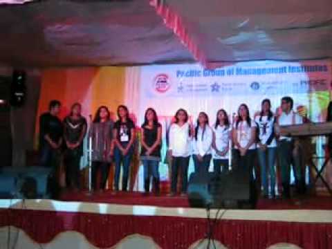 Rocking Performance In The Group Song BY Pacific S...