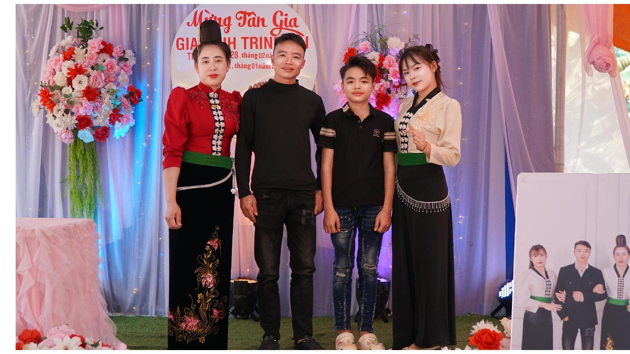 TOÀN CẢNH LỄ MỪNG TÂN GIA ĐẠI CÁT. GĐ:TRINH TẠI. BẢN NGÁY-XÃ QUỲNH NHAI-SƠN LA