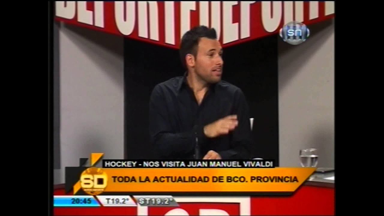 Hockey: Banco Provincia: Juan Manuel Vivaldi en Somos Deporte - Parte 2 somos conference 2019