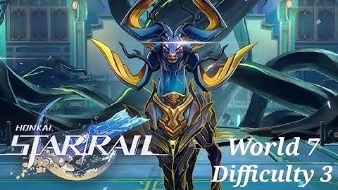 Honkai: Star Rail - World 7 Difficulty 3 Abundant Ebon Deer Boss Fight