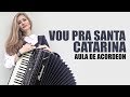 A melhor video aula de sanfona - Vou pra Santa Catarina / Terceira Dimensão - (Aula de Acordeon)