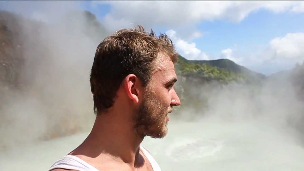 Boiled Eggs at the Boiling Lake! - YouTube