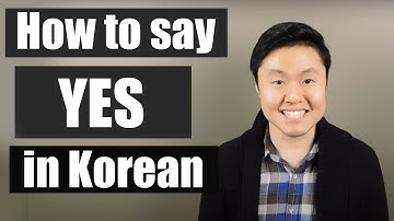 Yes in Korean | Learn Korean With Beeline
