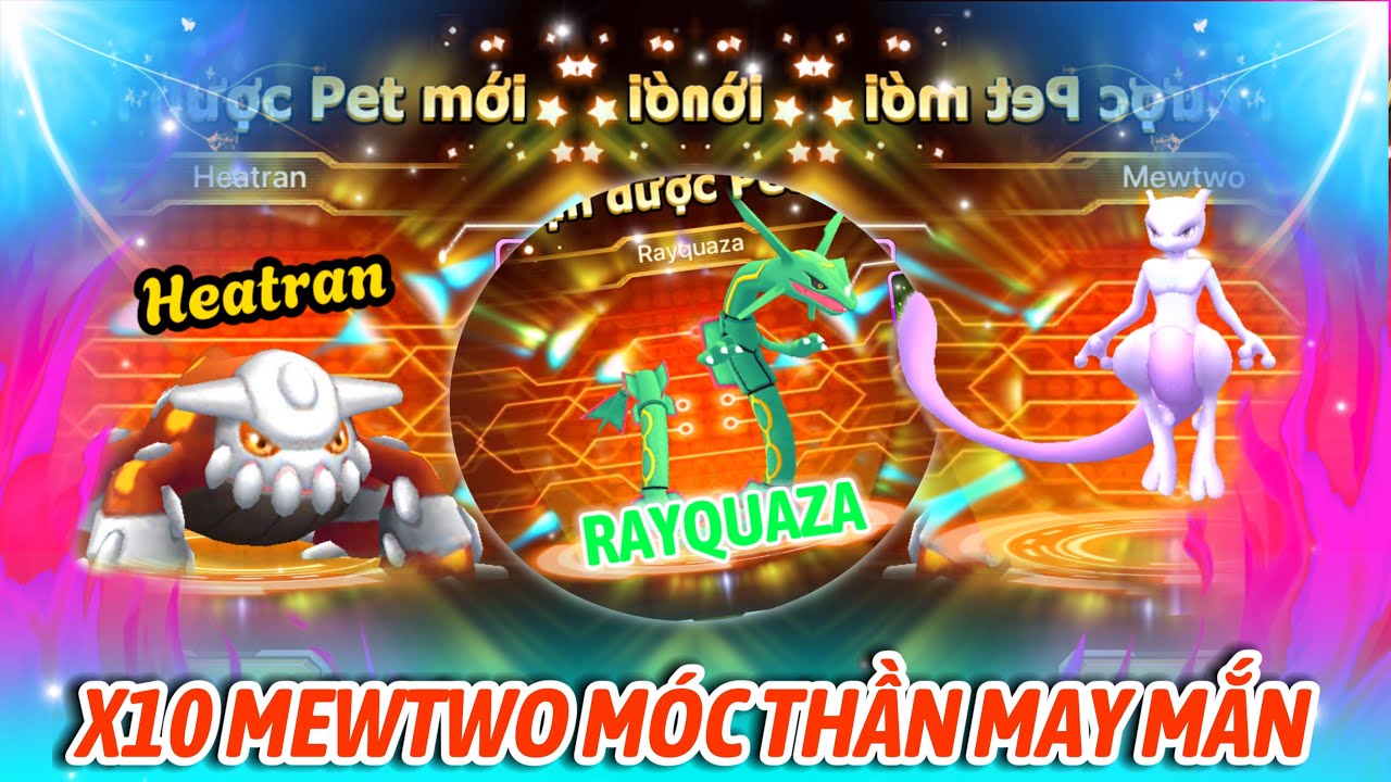 Poke Đại Chiến | RÚT X10 SIÊU HỜI NHẬN NGAY HOÀN TRẢ 30%🌟, MÓC THẦN MAY MẮN✨ #thúcưngtruyềnkỳ