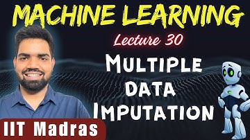 30. What is Multiple Data Imputation ? | #fodo #ai #machinelearning #hindi #fodoai