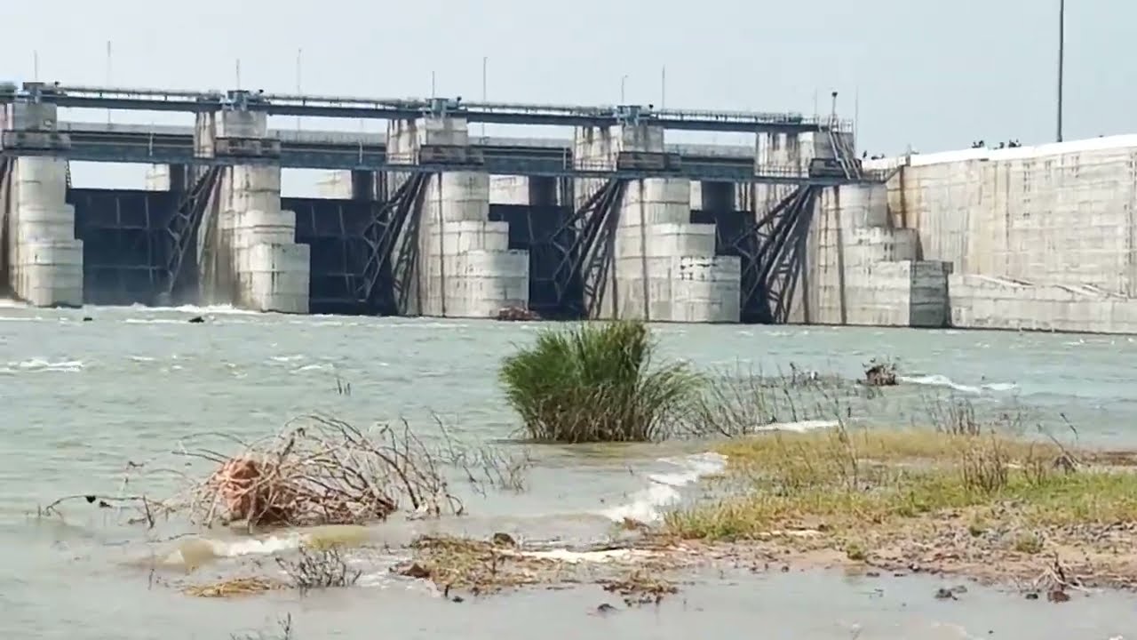 Saraswathi Annaram Barrage in Kaleshwaram Project - సరస్వతి బ్యారేజ్ - Spoon Feeding