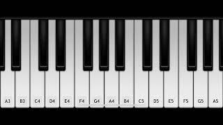 #230 تعليم عزف اغنية وغلبني - فضل شاكر | على بيانو الجوال 🎹