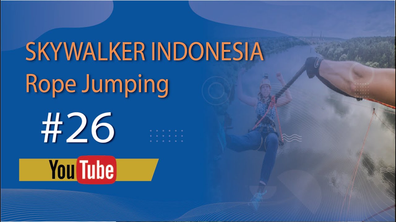 Rope Jumping Extreme Sport Yogyakarta Indonesia YouTube