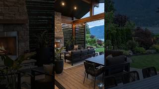 Dreamy Indoor Outdoor Space | Interior Design 🤯🖤