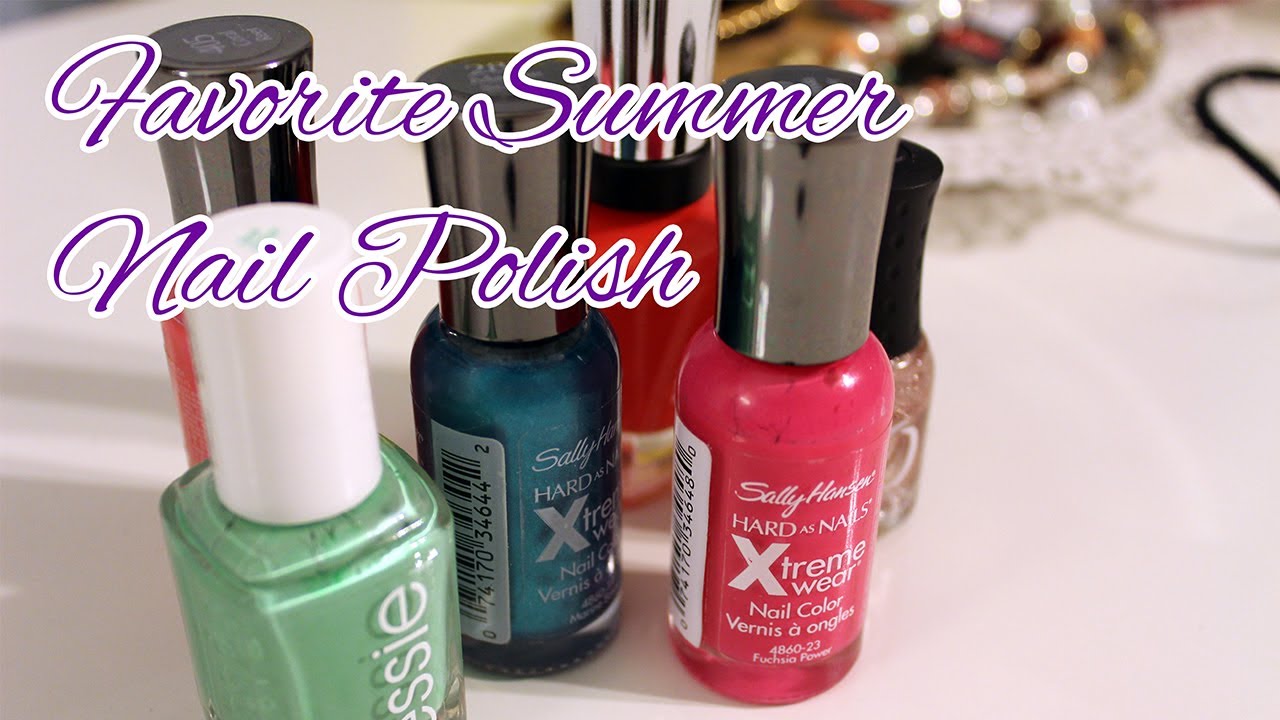 Summer 2014 Nail Polish Favorites