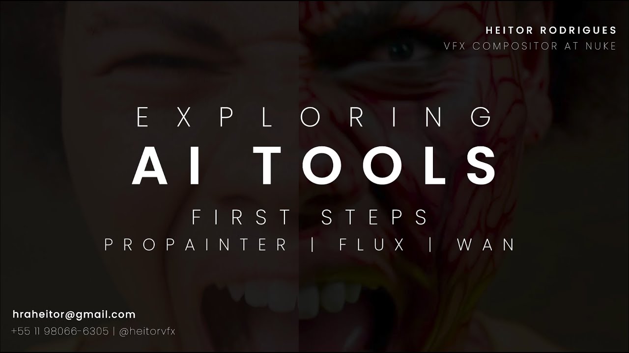 VFX AI TOOLS on COMFYUI | ProPainter + FLUX + WAN