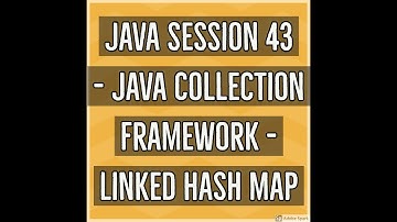 Java #43 - Java Collection Framework – LinkedHashMap