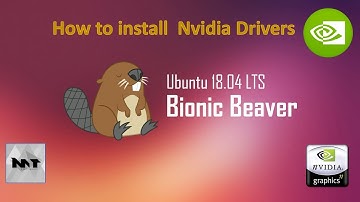 How to install Nvidia Drivers on Ubuntu 18.04