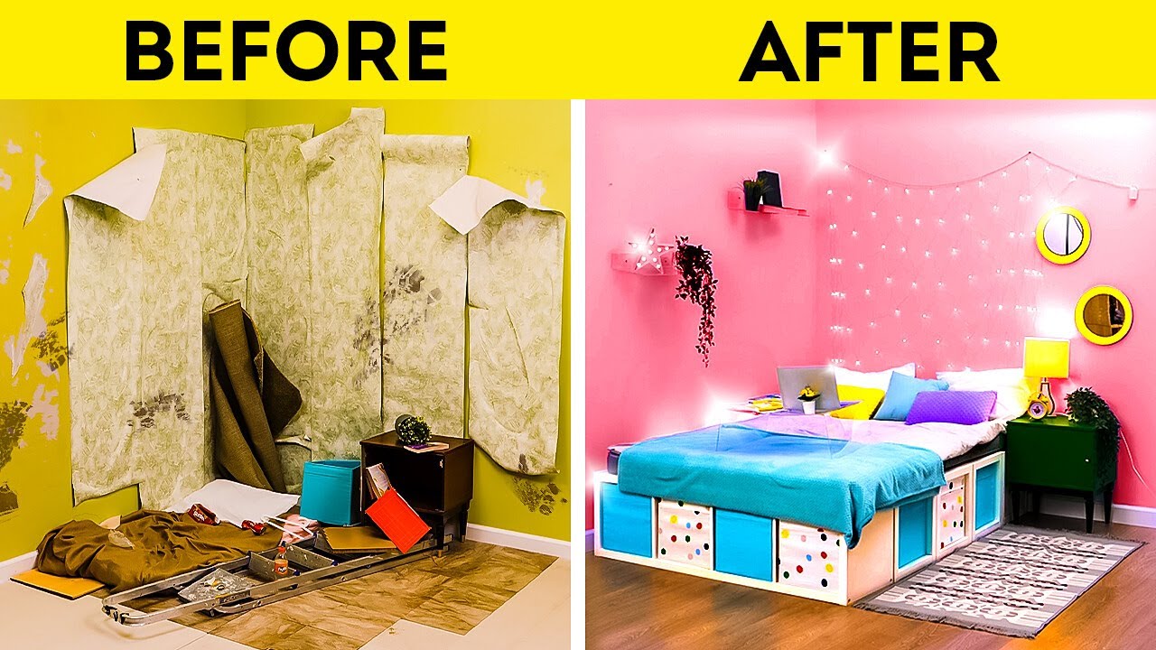 DIY Room Transformations And Simple Decoration Ideas You Will LOVE