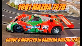 Carrera Digital 124 1991 Mazda 787B: Le Mans Winning Group C Monster