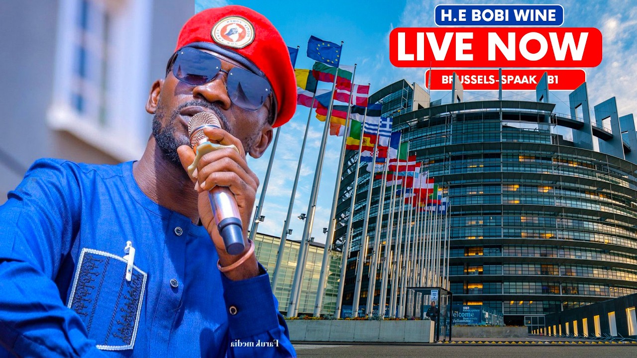 BRUSSELS LIVE: Mr Robert Kyagulanyi | Dr. Sarah Bireete | Address the World | Human Rights Situation