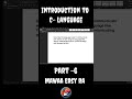 C Language – High level or Middle level? Part 6 explained in Telugu! 💻🔥 #MawaaEasyRa #Shorts