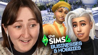 Playing The Sims 4 Businesses U0026 Hobbies Pt 3 streamed 31225