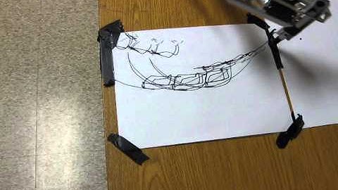 Robot Drawing Circles 2