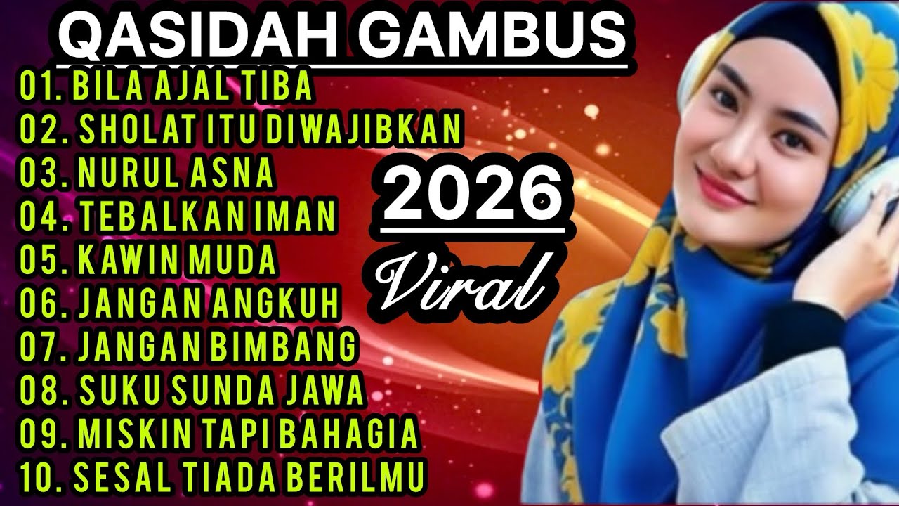 KOLEKSI TERMAHALL DI 2026 QASIDAH GAMBUS‼️MERDU PENYEJUK HATI ♥️ SPECIAL DIBULAN ROMANDHON