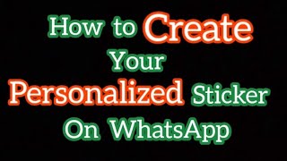 How to CREATE Stickers on WhatsApp screenshot 4