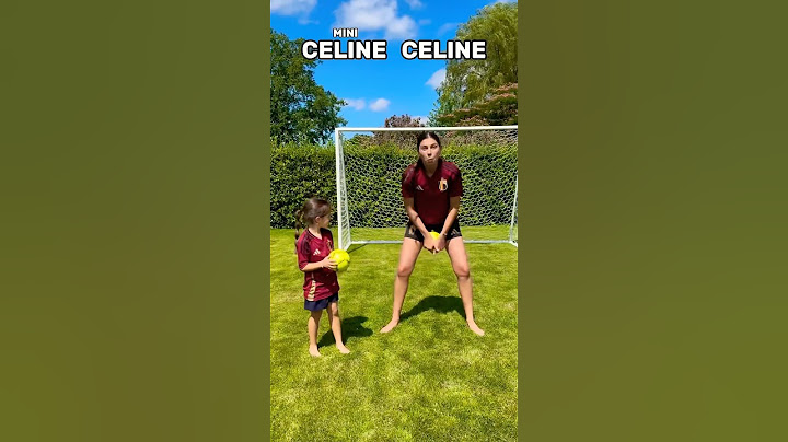 GAME OF O.U.T. VS MINI CELINE 🙈⚽️ #shorts #football #footballskills #challenge #reactionvideo